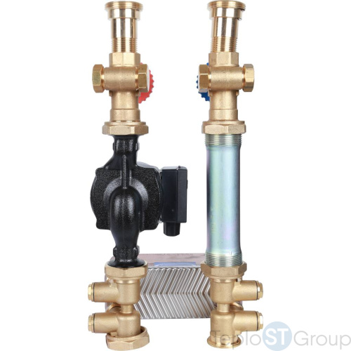 Stout SDG-0038 Насосная группа с теплообменником 34 пластины,с насосом Grundfos UPSO 25-65 в теплоизоляции - купить с доставкой по России фото 11