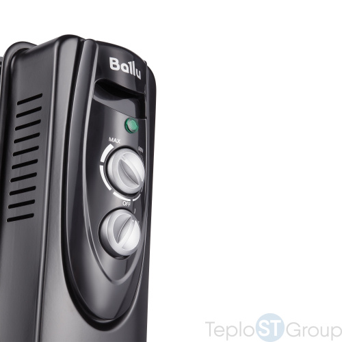 Масляный радиатор Ballu Classic black BOH/CL-11BRN 2200 (11 секций) - купить оптом с доставкой по России фото 4