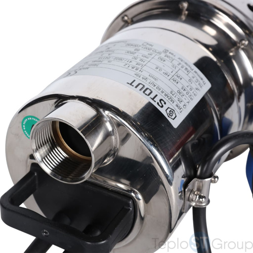 Stout SPD-0001-200450 Насос дренажный с поплавком, кабель 10 м, 230V, Q=170 л/мин, H=8,8 м - купить с доставкой по России фото 9