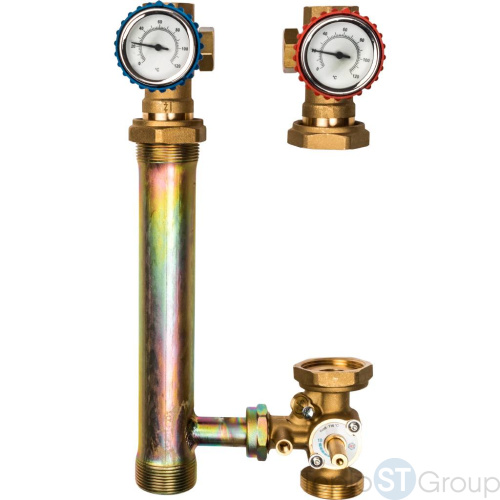 Stout SDG-0003 Насосная группа со смесителем 1" без насоса - купить оптом с доставкой по России фото 12