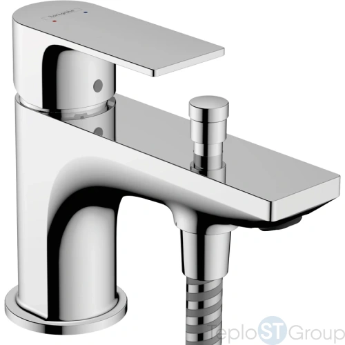 Смеситель для ванны c душем Hansgrohe Rebris E 72437000, хром - купить с доставкой по России