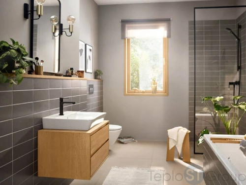 Смеситель для душа Hansgrohe Rebris 72650670 - купить оптом у дилера TeploSTGroup по всей России ✅ ☎ 8 (800) 600-96-13 фото 2