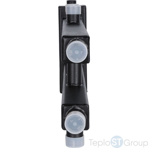 Rommer RDG-0060-024024 Rommer Коллектор (дублер компакт) с гидроразделителем на 2+1+1 контура до 60 кВт - купить оптом с доставкой по России фото 4