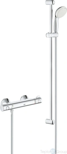 Термостат для душа Grohe Grohtherm 800 34566001 - купить с доставкой по России