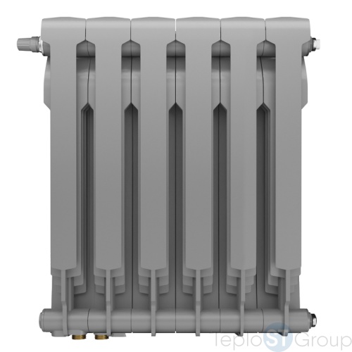 Радиатор Royal Thermo BiLiner 500 /Silver Satin VDR - 6 секц. фото 2