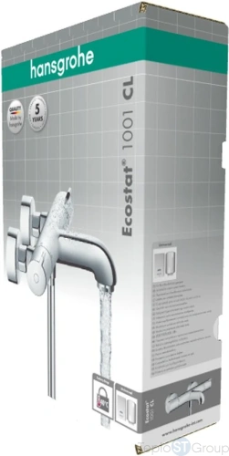 Термостат для ванны Hansgrohe Ecostat 1001 CL 13201000 - купить с доставкой по России фото 5