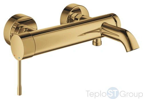 Смеситель для ванны GROHE Essence New 33624GL1 холодный рассвет глянец - купить оптом у дилера TeploSTGroup по всей России ✅ ☎ 8 (800) 600-96-13