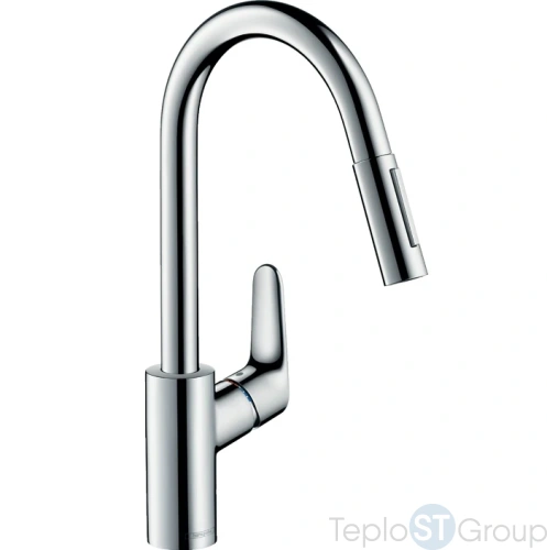 Смеситель для кухни Hansgrohe Focus хром 31815000 - купить оптом у дилера TeploSTGroup по всей России ✅ ☎ 8 (800) 600-96-13