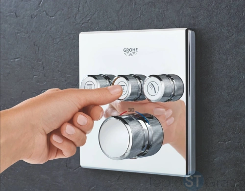 Термостат для душа Grohe Grohtherm SmartControl 29126000 - купить с доставкой по России фото 6