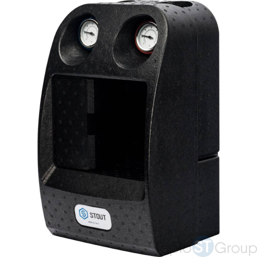 Stout SDG-0001 Насосная группа с прямым контуром 1 1/4" без насоса в теплоизоляции DN 32 - купить с доставкой по России фото 3