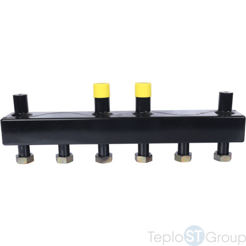 Stout SDG-0016 Стальной распределительный коллектор 3 отопительных контура. В теплоизоляции DN 20 - купить оптом с доставкой по России фото 2