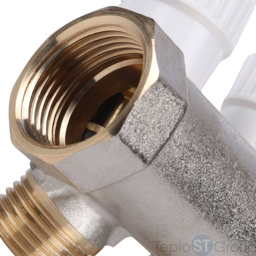 Stout SMB 6851 341204 Stout Коллектор распределительный 3/4 , 4 отвода 1/2 - купить с доставкой по России фото 6