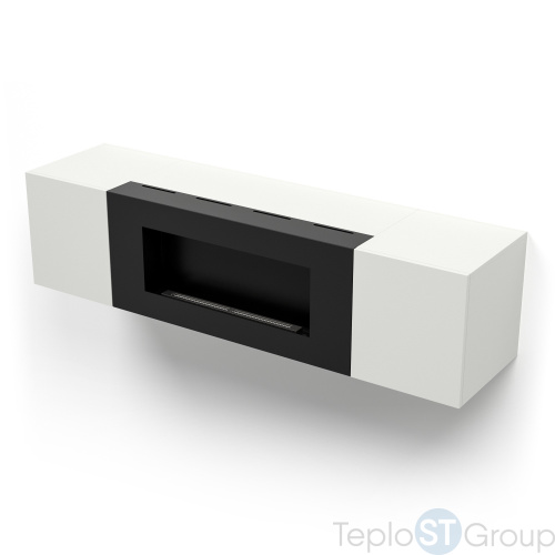 Тумба с биокамином Firelight BFP-P1600 белая - купить оптом с доставкой по России фото 6