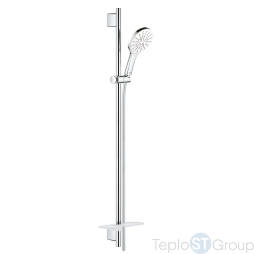 Душевой гарнитур Grohe Rainshower SmartActive 26579LS0 белая луна - купить оптом у дилера TeploSTGroup по всей России ✅ ☎ 8 (800) 600-96-13