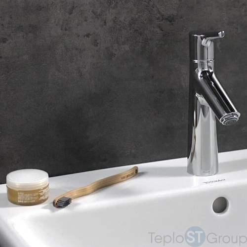 Смеситель для раковины Hansgrohe Talis S 100 72020000 - купить оптом у дилера TeploSTGroup по всей России ✅ ☎ 8 (800) 600-96-13 фото 2