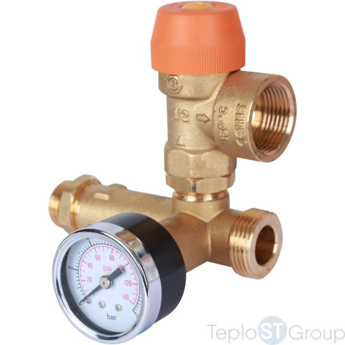 Stout SDG-0038 Насосная группа с теплообменником 34 пластины,с насосом Grundfos UPSO 25-65 в теплоизоляции - купить с доставкой по России фото 7