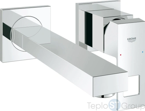 Смеситель для раковины Grohe Eurocube 23447000 (внешняя часть) - купить с доставкой по России