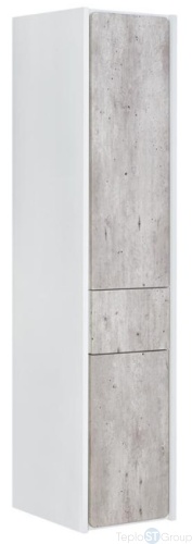 Шкаф-колонна Roca Ronda ZRU9303006 правый белый матовый/бетон
