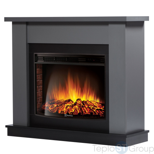 Каминокомплект Firelight: Очаг EFP/P-2520LS N, портал Canto 25 графит - купить оптом с доставкой по России фото 2