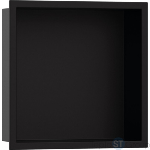 Встраиваемая в нишу полка Hansgrohe XtraStoris Original 56061670 матовый, чёрный - купить оптом с доставкой по России