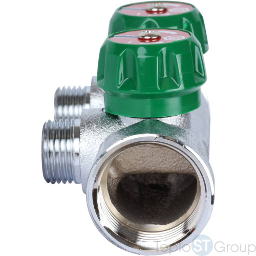 Stout SMB-6850-011202 коллектор регулирующий 1 , 2 отвода 1/2 - купить оптом с доставкой по России фото 5