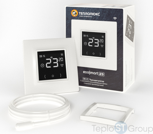 "Теплолюкс" EcoSmart 25 Терморегулятор для теплого пола - купить оптом с доставкой по России фото 3