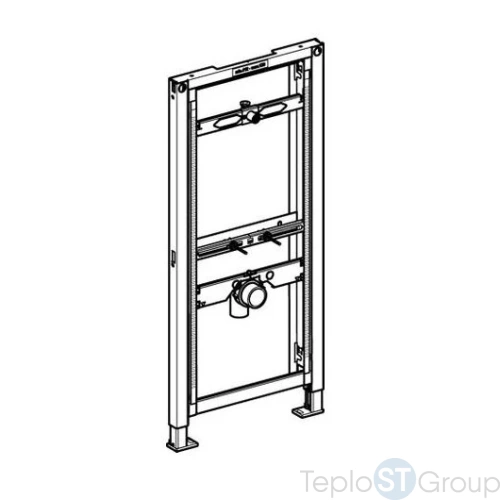 Инсталляция для писсуара Geberit Duofix 111.686.00.1 - купить с доставкой по России фото 5