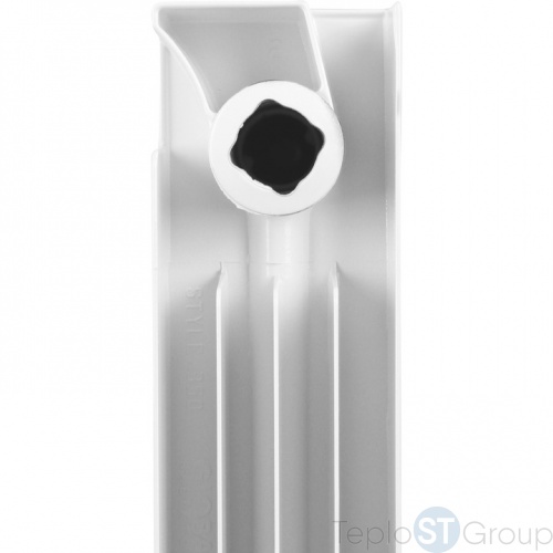 Радиатор биметаллический STOUT STYLE 350 12 секций боковое подключение (белый RAL 9010) фото 9