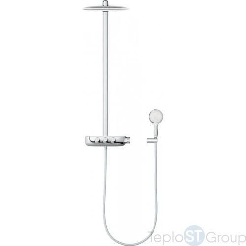 Душевая стойка Grohe Rainshower Smart Control 26250000 - купить оптом у дилера TeploSTGroup по всей России ✅ ☎ 8 (800) 600-96-13 фото 2