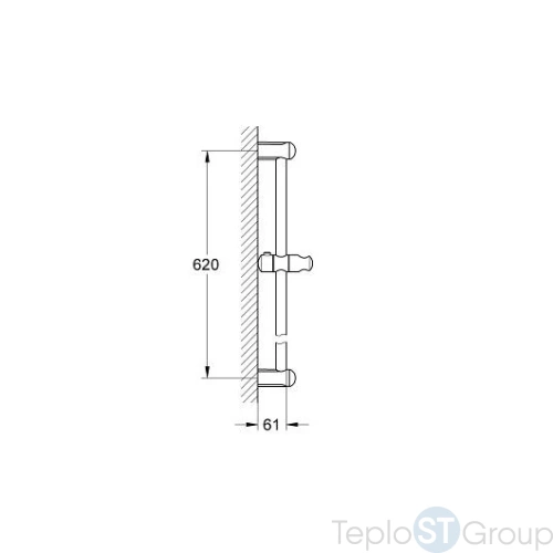 Душевая штанга Grohe Tempesta Classic 27523000 - купить оптом с доставкой по России фото 3