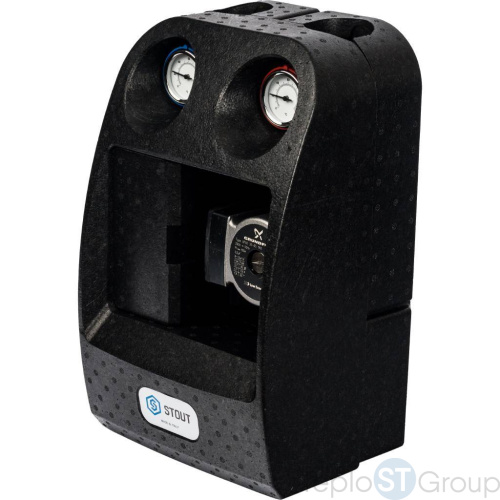 Stout SDG-0007 Насосная группа со смесителем 1" с насосом Grundfos UPSO 25-65 DN 32 - купить оптом с доставкой по России фото 8