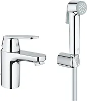 Смеситель для раковины Grohe Eurosmart Cosmopolitan с гигиеническим душем 23125000 - купить оптом у дилера TeploSTGroup по всей России ✅ ☎ 8 (800) 600-96-13