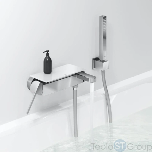 Смеситель для ванны с душем Grohe Plus 33553003 - купить оптом у дилера TeploSTGroup по всей России ✅ ☎ 8 (800) 600-96-13 фото 5