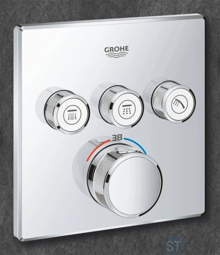 Термостат для душа Grohe Grohtherm SmartControl 29126000 - купить с доставкой по России фото 8