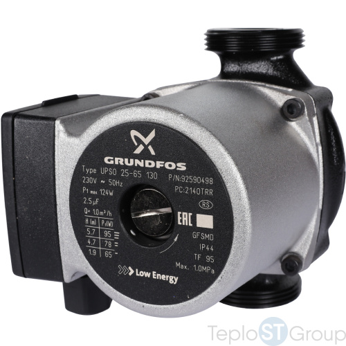 Stout SDG-0120 Насосно-смесительный узел с термостатическим клапаном, Grundfos UPSO 25-65 130 - купить с доставкой по России