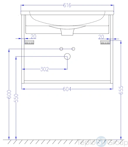 Тумба под раковину Jacob Delafon Madeleine 60x46 EB2052-J52 черный глянец - купить с доставкой по России фото 4