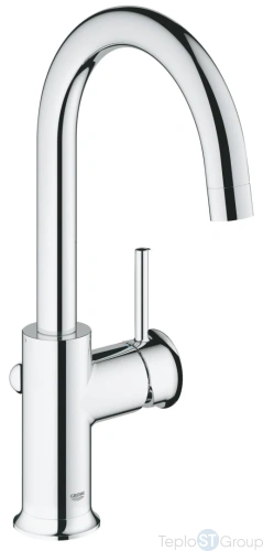 Смеситель для раковины GROHE BauClassic DN 15 23095000 со сливным гарнитуром, хром - купить оптом у дилера TeploSTGroup по всей России ✅ ☎ 8 (800) 600-96-13