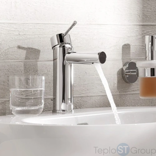 Смеситель для раковины Grohe Essence New 23379001 - купить оптом у дилера TeploSTGroup по всей России ✅ ☎ 8 (800) 600-96-13 фото 4