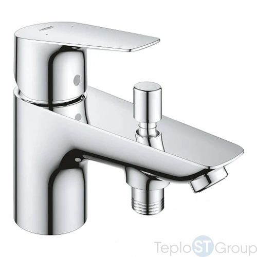 Смеситель на борт ванны Grohe BauEdge 23562001 хром - купить с доставкой по России фото 2