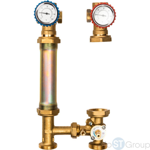 Stout SDG-0007 Насосная группа со смесителем 1" без насоса - купить оптом с доставкой по России фото 9