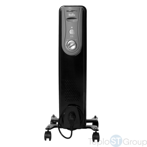 Масляный радиатор Ballu Noir BOH/NR-05 1000 (5 секций) - купить оптом с доставкой по России фото 2