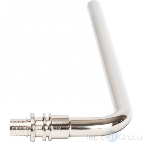 Трубка для подкл-я радиатора, Г-образная 16/250 для труб из сшитого полиэтилена аксиальный - STOUT фото 3