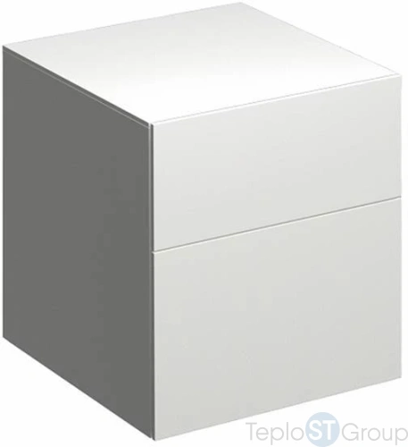 Шкафчик боковой низкий 450х510х462мм Geberit Xeno2 500.504.01.1 белый глянец - купить оптом с доставкой по России