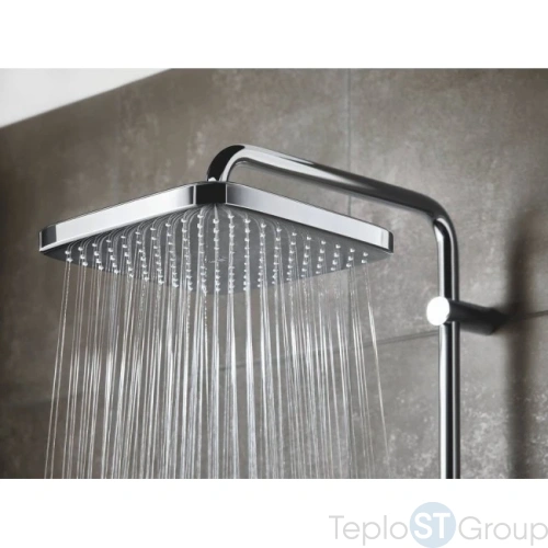 Верхний душ Grohe Tempesta CUBE 26681000 250 CUBE, квадратный, хром - купить с доставкой по России фото 6