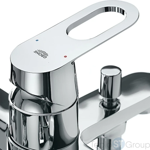 Смеситель для ванны Grohe BauLoop 23341000 - купить оптом у дилера TeploSTGroup по всей России ✅ ☎ 8 (800) 600-96-13 фото 2