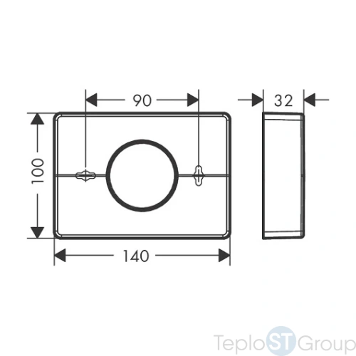 Держатель гигиенических пакетов Hansgrohe AddStoris 41773670 - купить оптом у дилера TeploSTGroup по всей России ✅ ☎ 8 (800) 600-96-13 фото 2