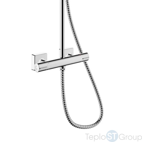 Душевая стойка Hansgrohe Vernis Shape 26286000 хром - купить с доставкой по России фото 10