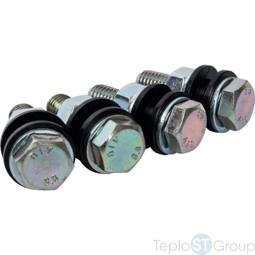 Stout SDG-0016 Стальной распределительный коллектор 2 отопительных контура. В теплоизоляции DN 32 - купить оптом с доставкой по России фото 3