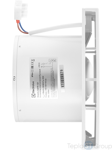 Вентилятор вытяжной Electrolux серии Rainbow EAFR-150TH white с таймером и гигростатом фото 5