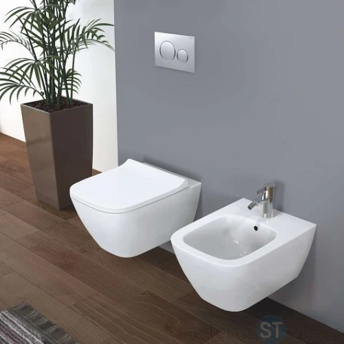 Биде подвесное Geberit Smyle Square 500.209.01.1 - купить оптом с доставкой по России фото 6